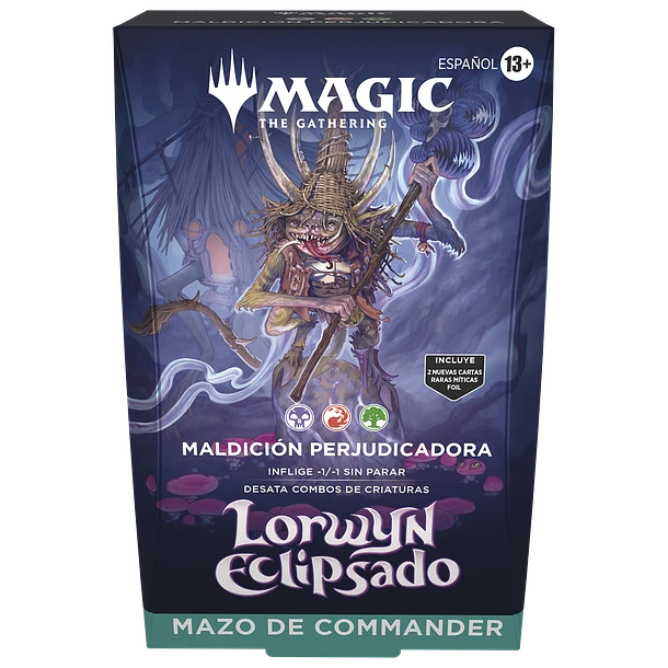 MTG - BLIGHT CURSE COMMANDER DECK LORWYN ECLIPSADO (RESERVA)