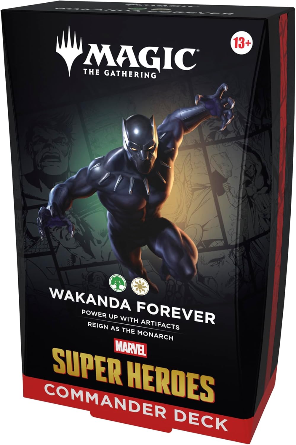 MTG - MARVEL SUPER HEROES COMMANDER DECK WAKANDA FOREVER (RESERVA)