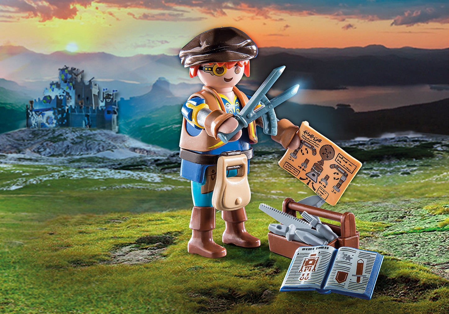 Playmobil novelmore - dario con herramientas