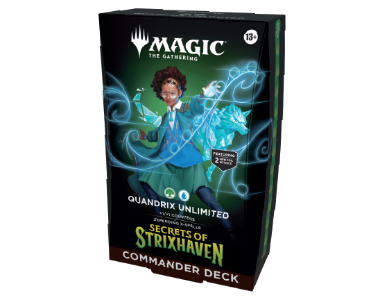 MTG - SECRETS OF STRIXHAVEN COMMANDER DECK QUANDRIX UNLIMITED (RESERVA)