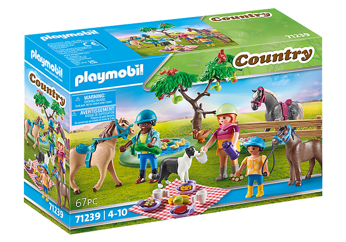 Playmobil country - excursion picnic con caballos