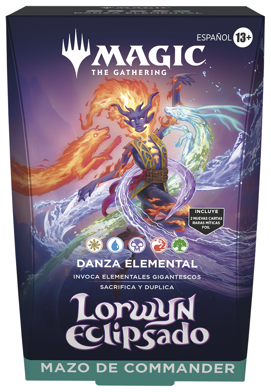 MTG - DANCE OF THE ELEMENTS COMMANDER DECK LORWYN ECLIPSADO (RESERVA)