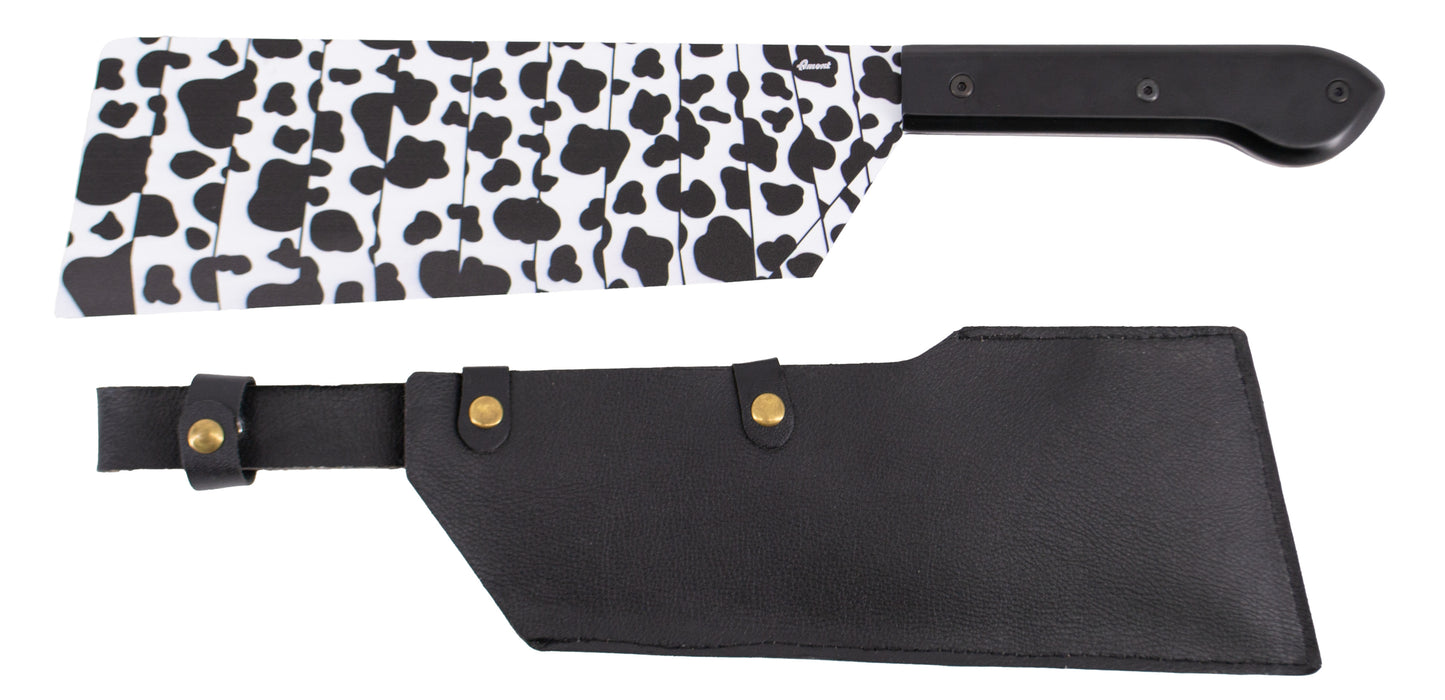 Cuchillo S7007 de Nanami Blunt de Jujustu Kaisen de 49 cm, réplica no oficial. Mango de plástico negro y una hoja de acero de cm imprimida en negro y blanco. Ref. S7007
