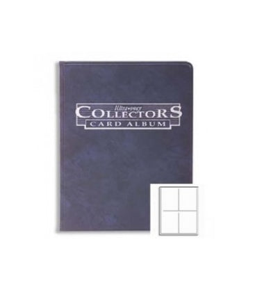 Archivador 4 bolsillos portfolio Collector's azul Ultra Pro.