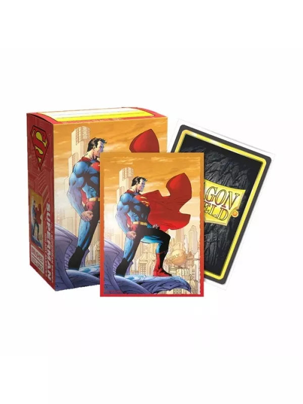 Fundas Standard - 63mm x 88mm Superman 2 de DC Comics - Dragon Shield