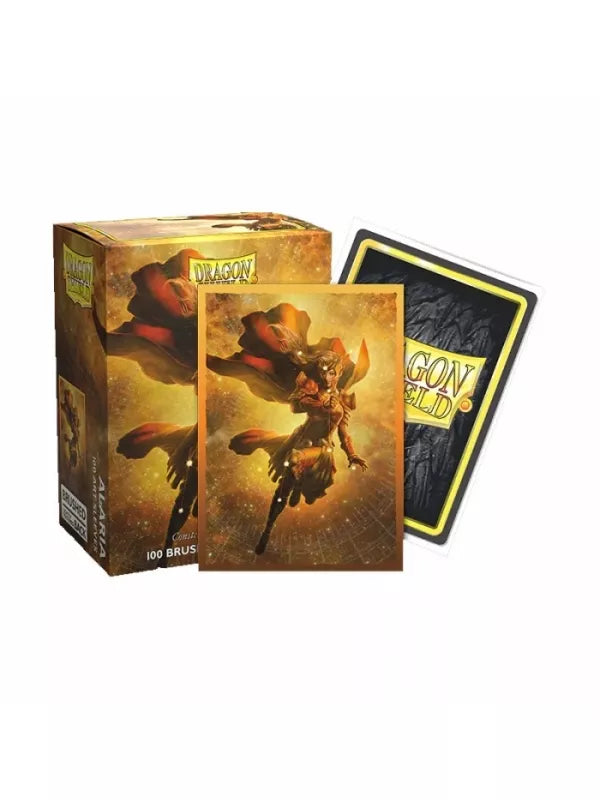 Fundas Standard Brushed Art - 63mm x 88mm Constellations Alaria - Dragon Shield