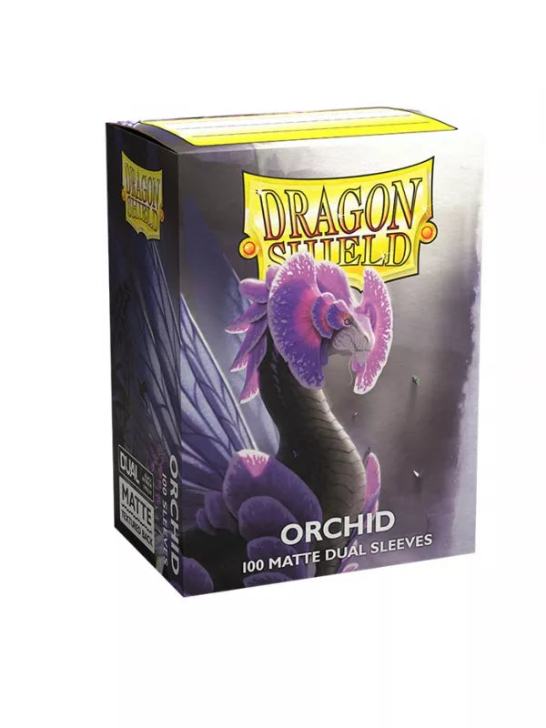 Fundas Standard Dual Matte Orchid Emme Morado (100 fundas) Dragon Shield.