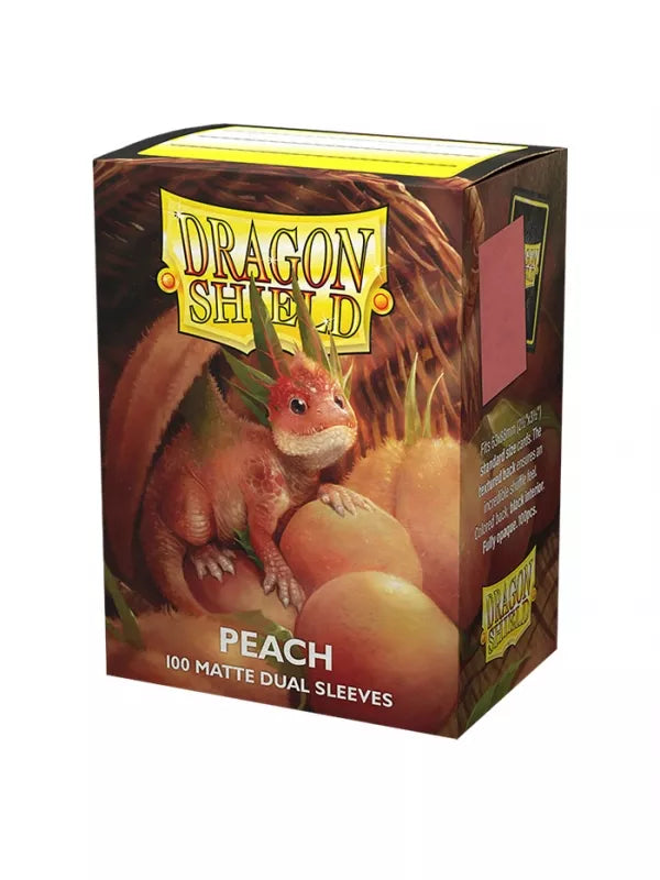 Fundas Standard Dual Matte Peach'Piip (100 fundas) Dragon Shield.