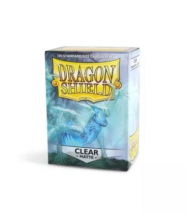 Fundas Standard Matte Transparente (100 fundas) Dragon Shield.