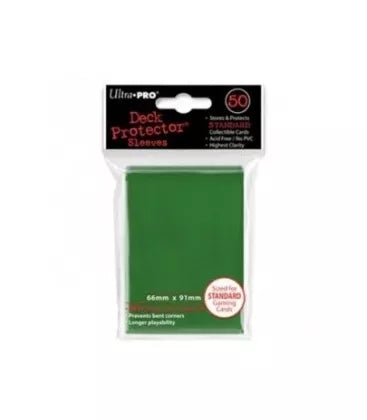 Fundas Standard Verde Oscuro (50 fundas) Ultra Pro.