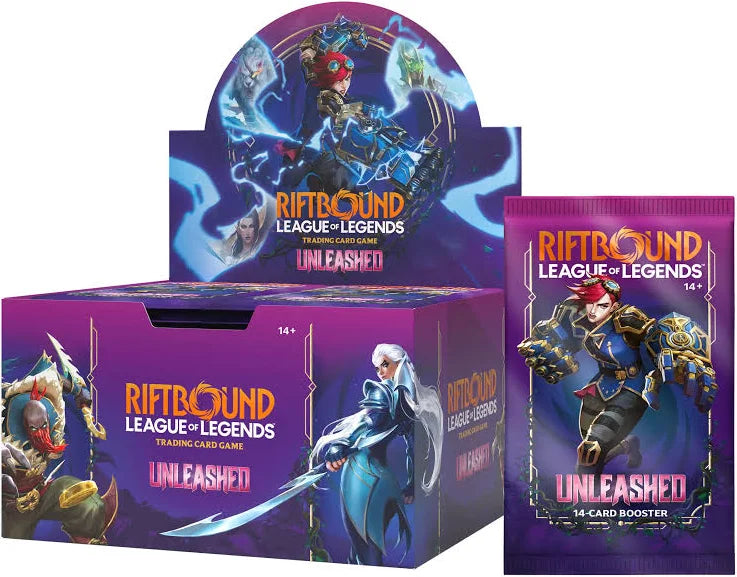 Riftbound: League of Legends TCG - Unleashed Booster Display (24 sobres)