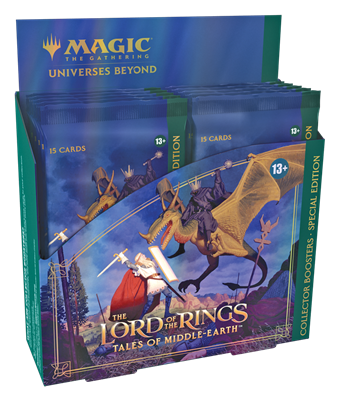 MTG - THE LORD OF THE RINGS: TALES OF MIDDLE-EARTH SPECIAL EDITION COLLECTOR'S BOOSTER DISPLAY (12 PACKS) - EN