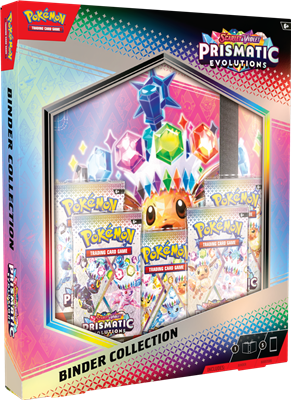 PKM - Scarlet & Violet 8.5 Prismatic Evolutions Binder Collection