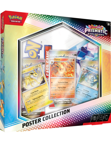PKM - Scarlet & Violet 8.5 Prismatic Evolutions Poster Collection