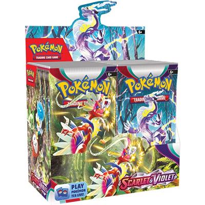 PKM - SCARLET & VIOLET 1 SLEEVED BOOSTER DISPLAY (24 BOOSTER)