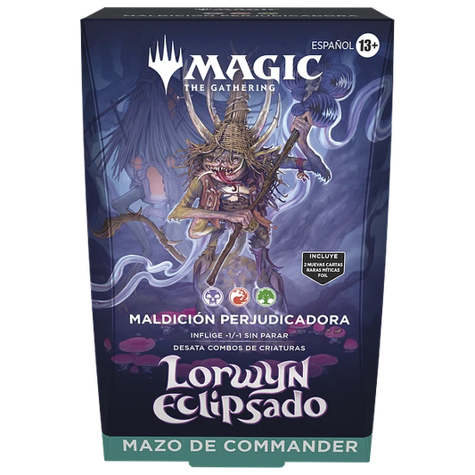 MTG - BLIGHT CURSE COMMANDER DECK LORWYN ECLIPSADO (RESERVA)