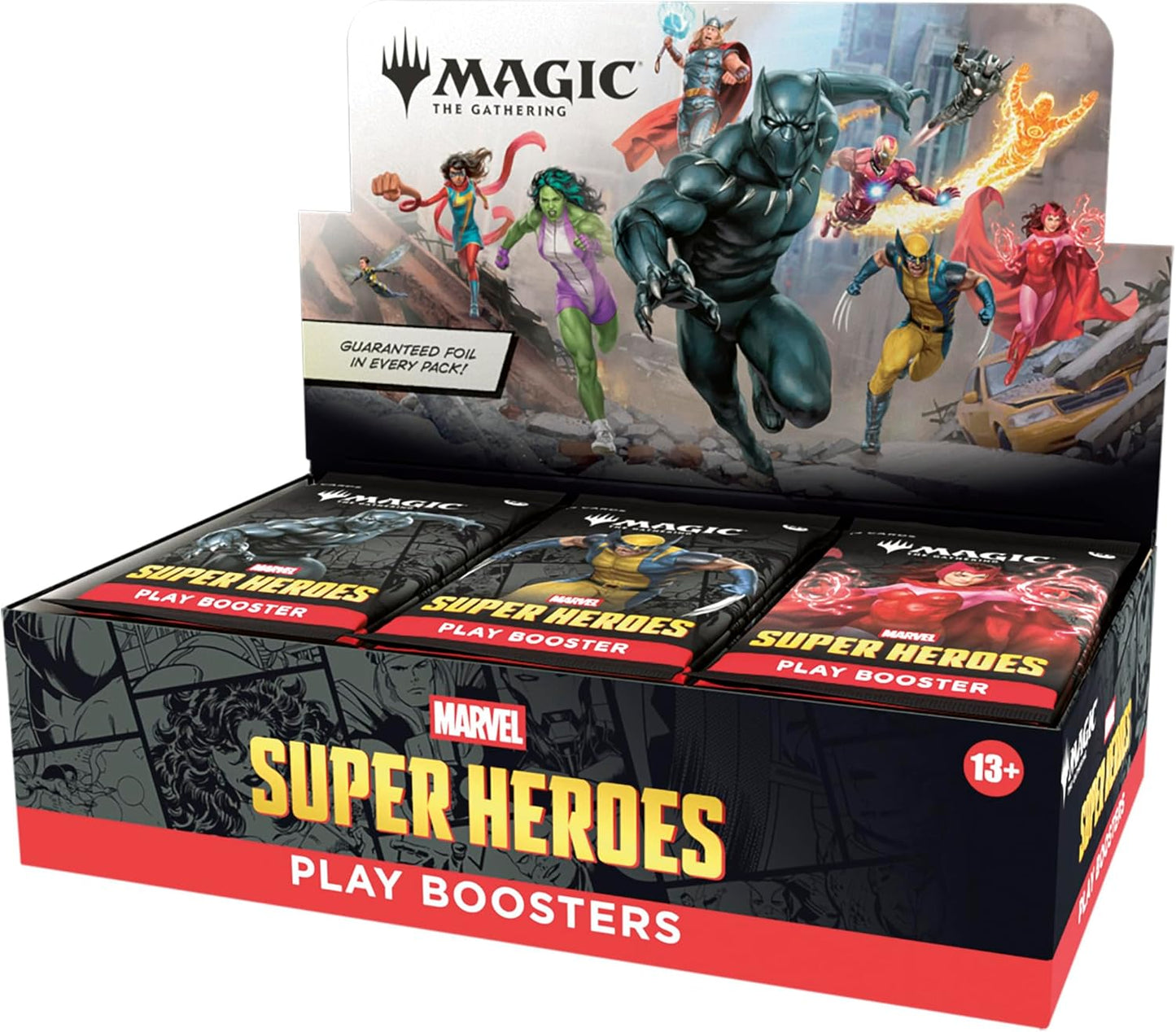 MTG - PLAY BOOSTER DISPLAY MARVEL SUPER HEROES (RESERVA)
