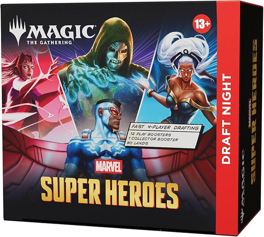 MTG - DRAFT NIGH MARVEL SUPER HEROES (RESERVA)