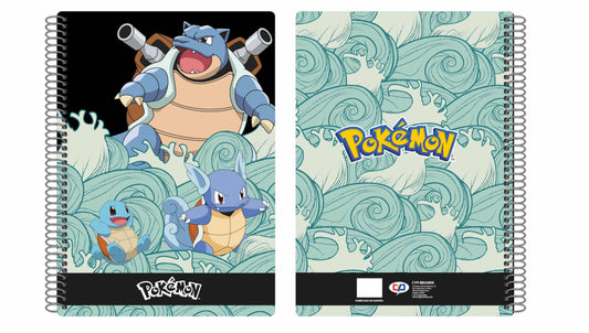 Cuaderno folio cyp brands 80 hojas pokemon squirtle