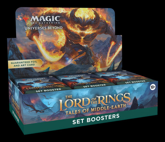 Caja de cartas magic the gathering set boosters the lord of the rings 30 unidades inglés