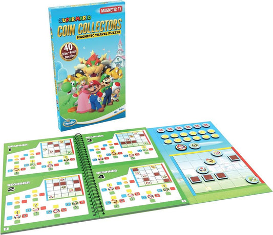 Puzzle magnético de viaje super mario
