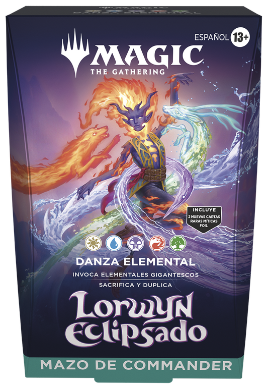 MTG - DANCE OF THE ELEMENTS COMMANDER DECK LORWYN ECLIPSADO (RESERVA)