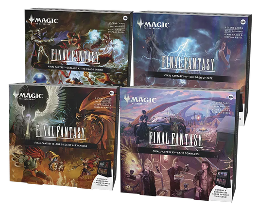 MTG - SCENE BOX DISPLAY FINAL FANTASY INGLÉS (RESERVA)