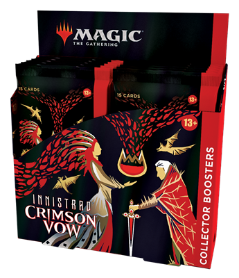 MTG - INNISTRAD: CRIMSON VOW COLLECTOR'S BOOSTER DISPLAY (12 PACKS)