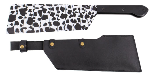 Cuchillo S7007 de Nanami Blunt de Jujustu Kaisen de 49 cm, réplica no oficial. Mango de plástico negro y una hoja de acero de  cm imprimida en negro y blanco. Ref. S7007