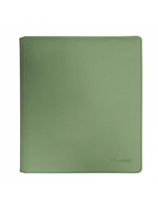 Album PRO Binder con cremallera - 12 bolsillos Vivid: Matcha Green - Ultra Pro