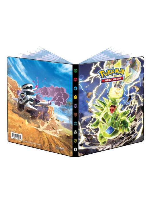 Archivador 4 Bolsillos Portfolio Pokémon SV3 Ultra Pro.