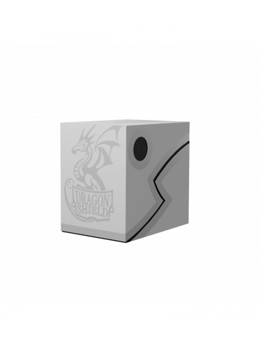 Caja de mazo Deck Box DS Double Shell Blanco/Negro Dragon Shield