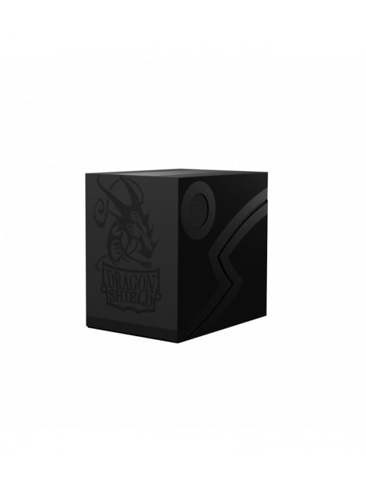 Caja de mazo Deck Box DS Double Shell Negro Dragon Shield