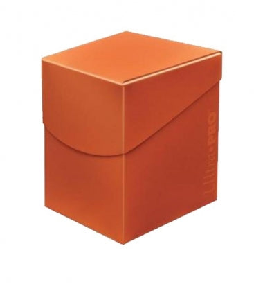 Caja de mazo Deck Box Eclipse 100 Naranja Ultra Pro.