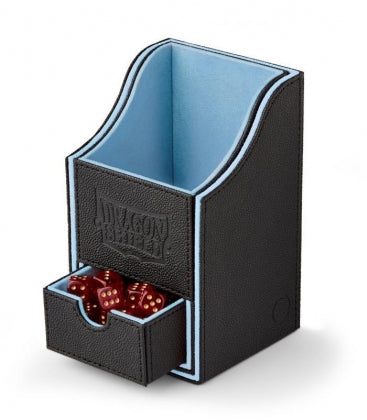 Caja de mazo Deck Box Nest Box Doble Negro Dragon Shield.