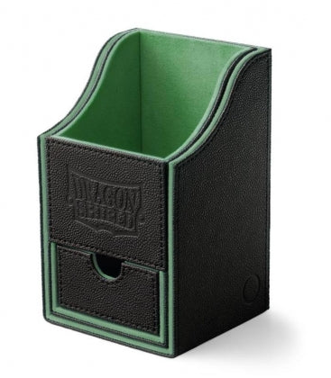 Caja de mazo Deck Box Nest Box Doble Verde Dragon Shield.