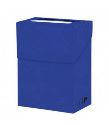 Caja de mazo Deck Box New Solid Azul Ultra Pro.