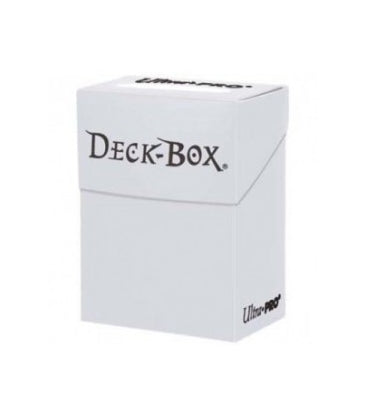 Caja de mazo Deck Box Solid Blanco Ultra Pro.