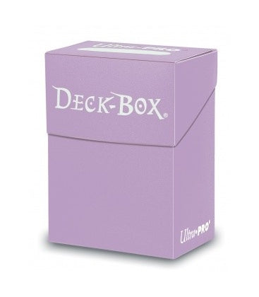 Caja de mazo Deck Box Solid Lila Ultra Pro.