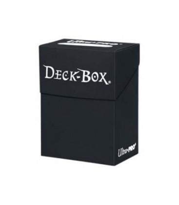 Caja de mazo Deck Box Solid Negro Ultra Pro.