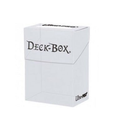 Caja de mazo Deck Box Solid Transparente Ultra Pro.