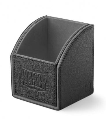 Caja de mazo Nest Box Dragon Shield Pequeña - Color Negro