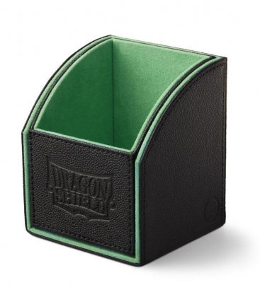 Caja de mazo Nest Box Dragon Shield Simple - Color Negro/Verde