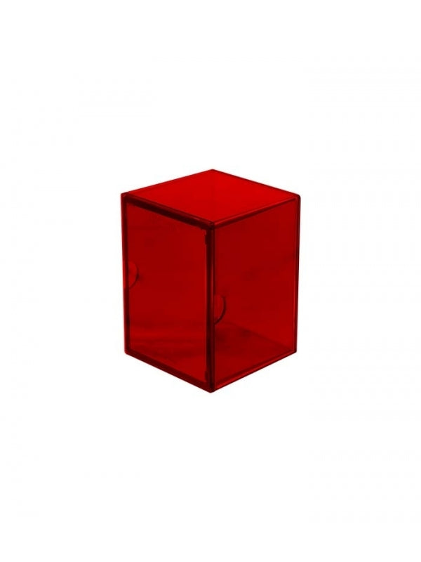 Caja de mazo para cartas Eclipse de 2 piezas Deck Box Apple Red rojo Ultra Pro