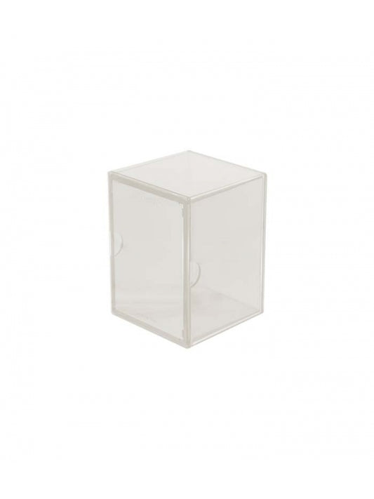 Caja de mazo para cartas Eclipse de 2 piezas Deck Box Artic White blanco Ultra Pro