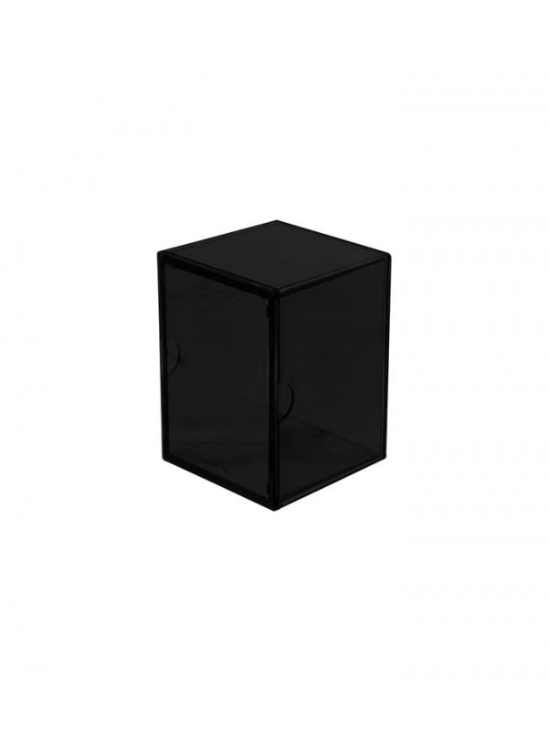 Caja de mazo para cartas Eclipse de 2 piezas Deck Box Jet Black negro Ultra Pro