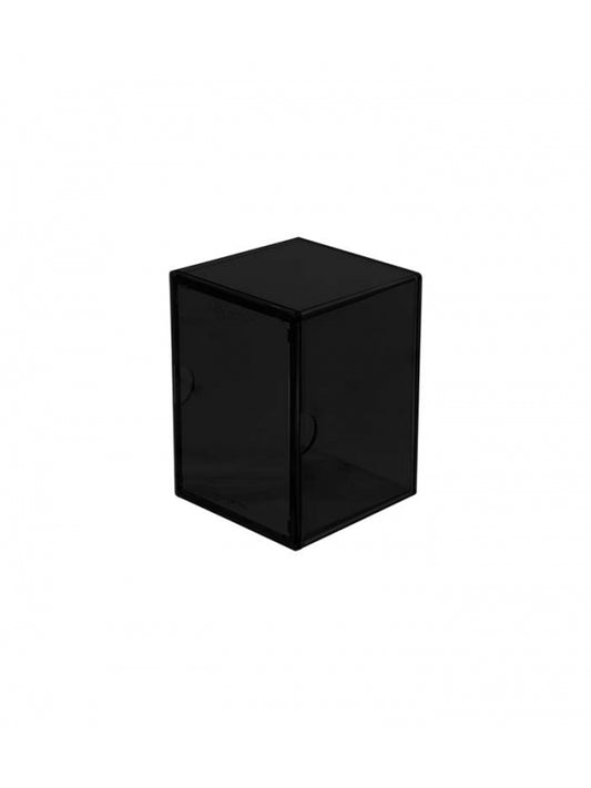 Caja de mazo para cartas Eclipse de 2 piezas Deck Box Jet Black negro Ultra Pro