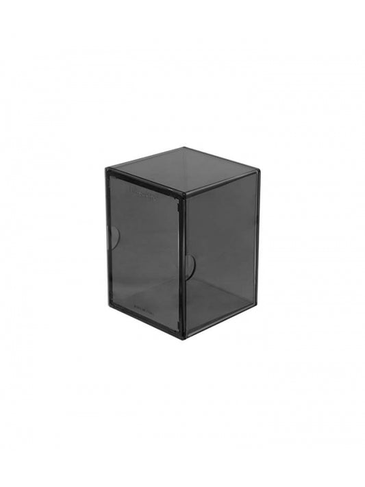 Caja de mazo para cartas Eclipse de 2 piezas Deck Box Smoke Grey gris Ultra Pro
