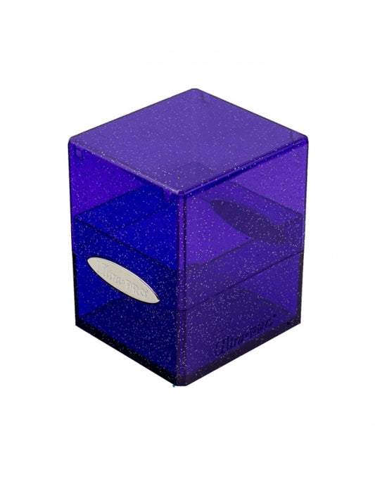 Caja de mazo - Satin Cube - Deck Box - Glitter Morado - Ultra Pro