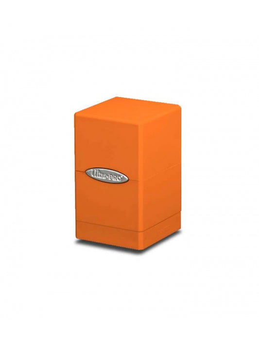 Caja de mazo Satin Tower Deck Box naranja Ultra Pro